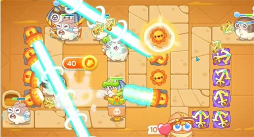 保卫萝卜4法老归来第28关怎么过图六 保卫萝卜4法老归来第28关怎么过图六