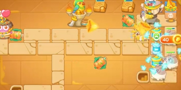 保卫萝卜4法老归来第12关怎么过图三 保卫萝卜4法老归来第12关怎么过图三