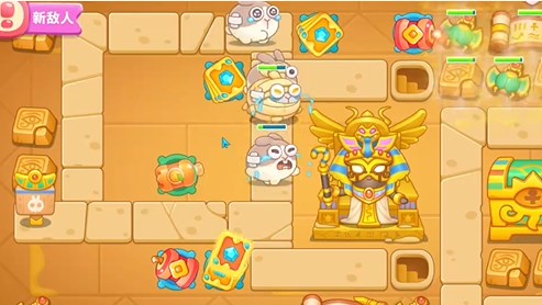 保卫萝卜4法老归来第30关怎么过图四 保卫萝卜4法老归来第30关怎么过图四