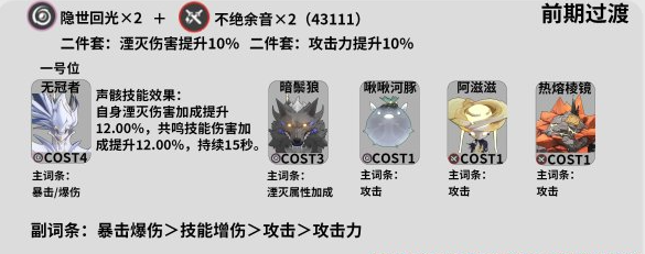 鸣潮丹瑾声骸怎么选择图二 鸣潮丹瑾声骸怎么选择图二