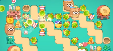 保卫萝卜4秋天的第一杯奶茶第10关怎么过图四