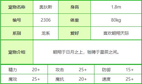 洛克王国奥狄斯技能表_奥狄斯技能是什么