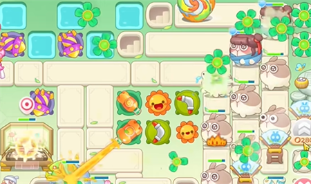 保卫萝卜4梁波波与祝秋秋第14关怎么过图四 保卫萝卜4梁波波与祝秋秋第14关怎么过图四