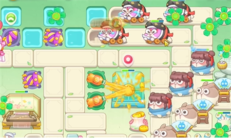 保卫萝卜4梁波波与祝秋秋第14关怎么过图三 保卫萝卜4梁波波与祝秋秋第14关怎么过图三