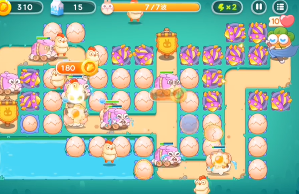 保卫萝卜4秋天的第一杯奶茶第6关怎么过图五 保卫萝卜4秋天的第一杯奶茶第6关怎么过图五