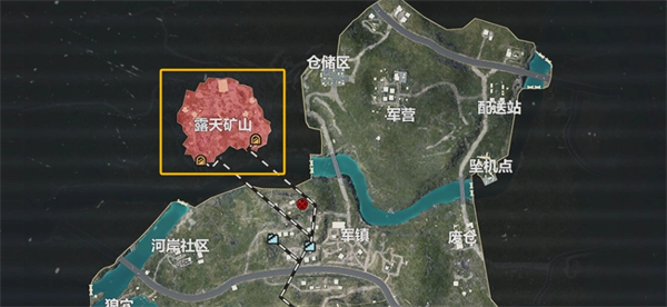 和平精英地铁逃生辐射区在哪图四