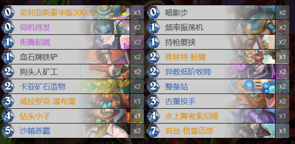 炉石传说发掘贼卡组怎么搭配图二