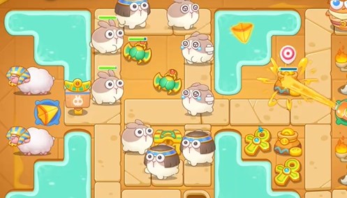 保卫萝卜4法老归来第25关怎么过图二 保卫萝卜4法老归来第25关怎么过图二